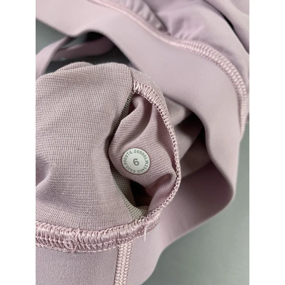 Lululemon Energy Longline Bra Flush Pink Women's Size 6